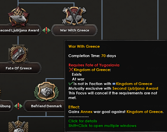 Focus War With Greece